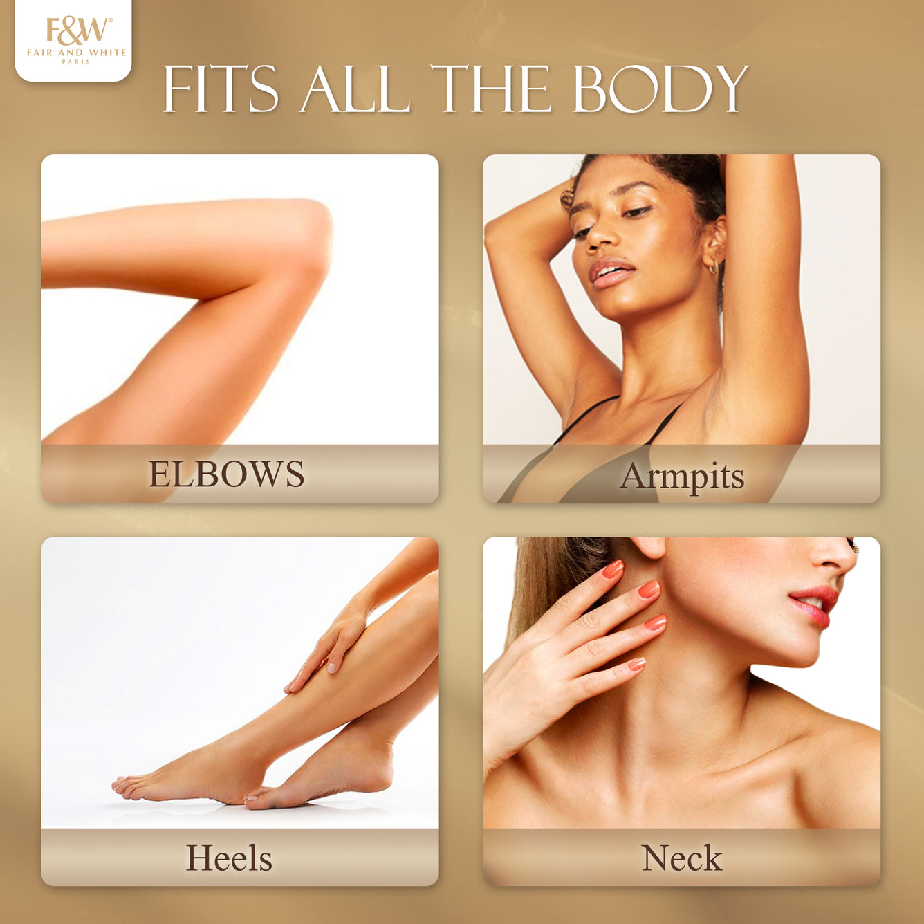 Fair And White Gold Aha Brightening Lotion 350ml