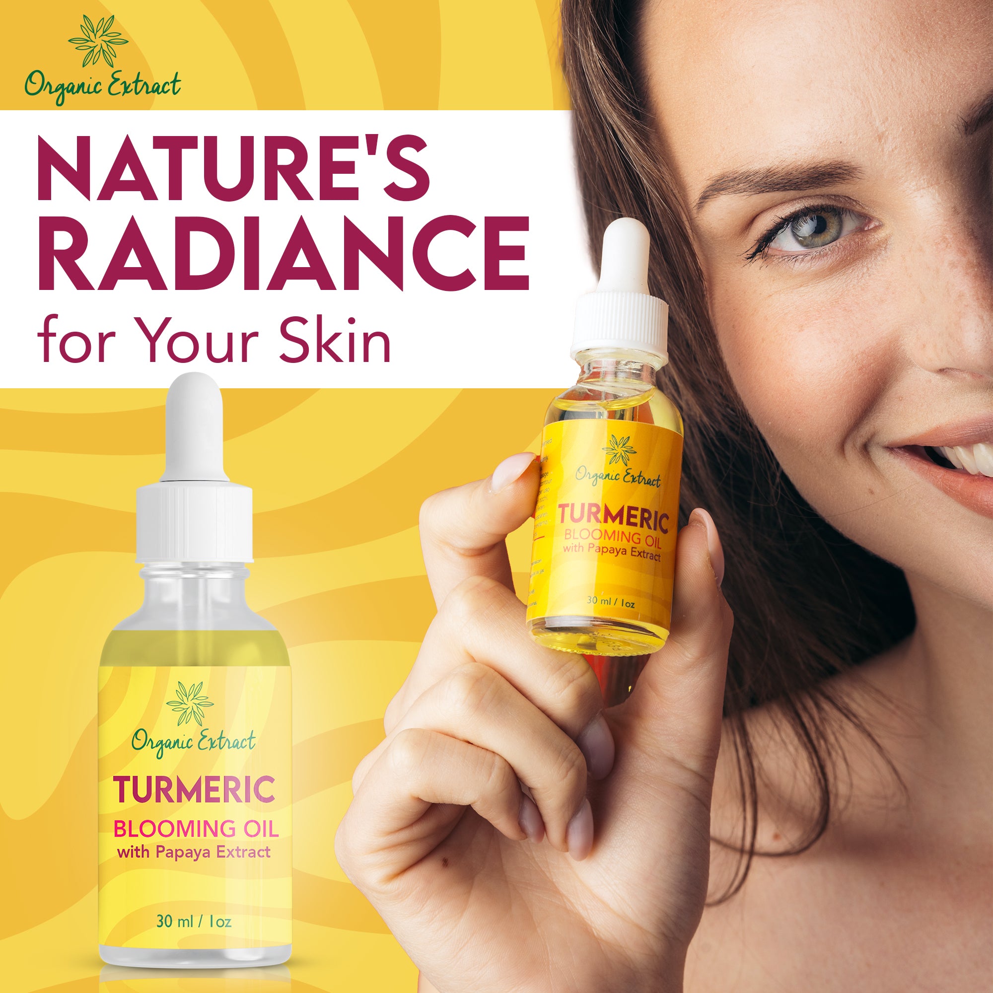 Organic Extract Turmeric Oil 30ml