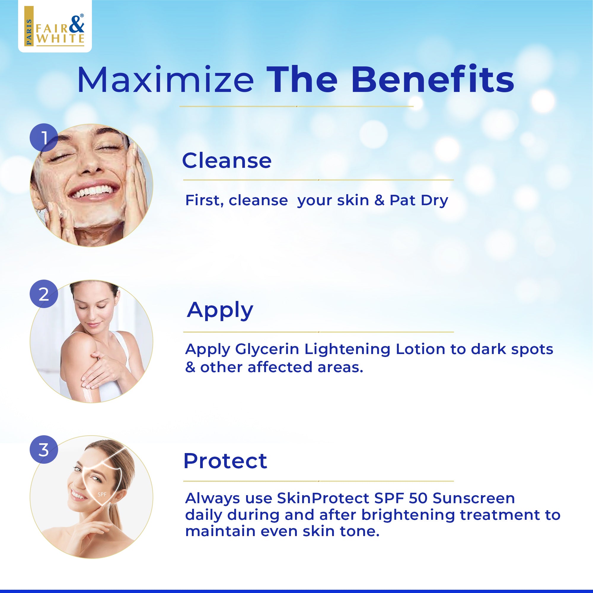 Fair and White Original Brightening Glycerin Lotion 125ml