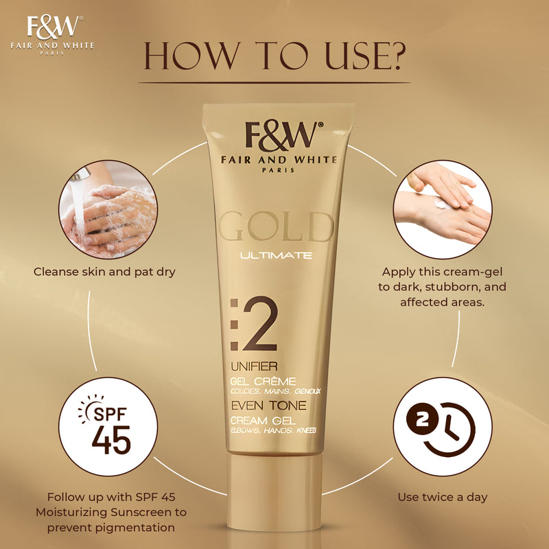 Gold :2 Cream Gel 30ml
