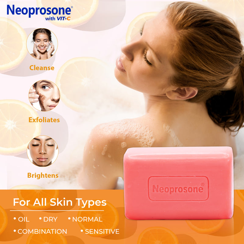 Neoprosone Beauty Soap Bar With Vitamin C 200g / 7.1 fl oz