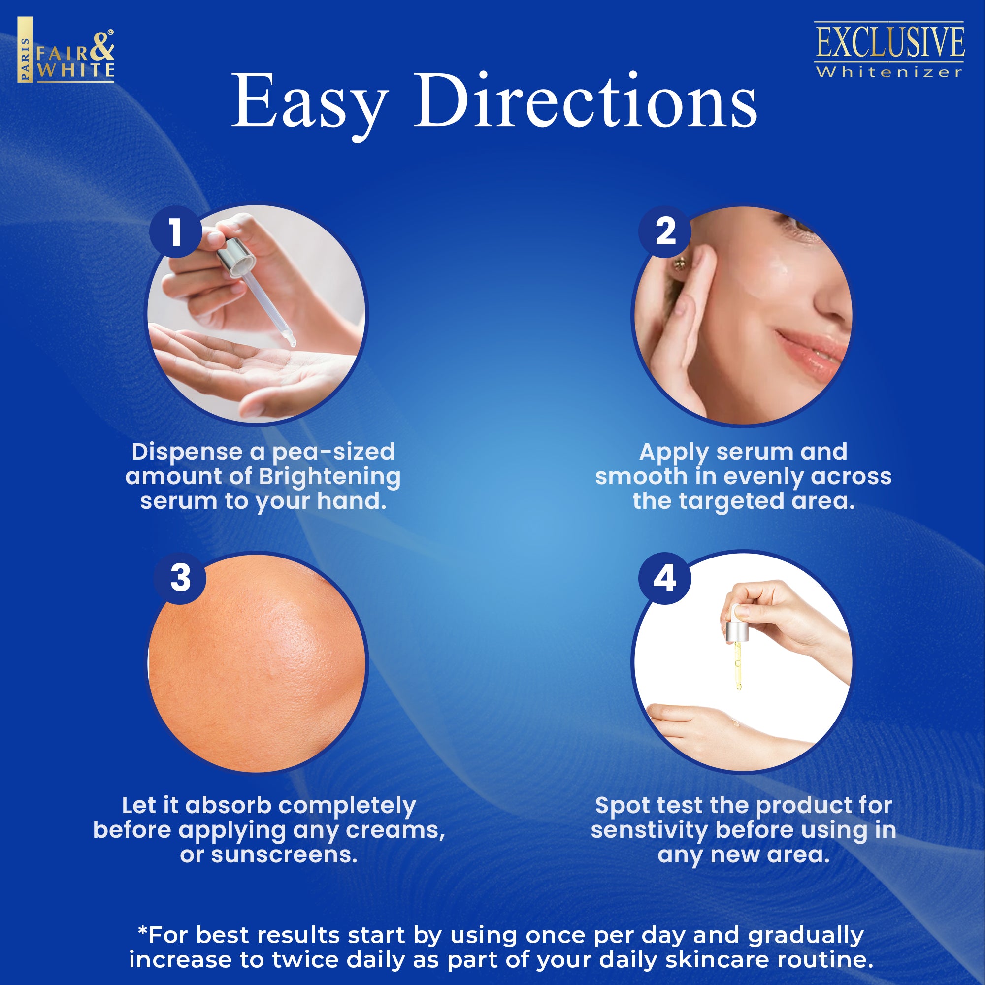 Fair and White Exclusive Whitenizer Serum 30ml