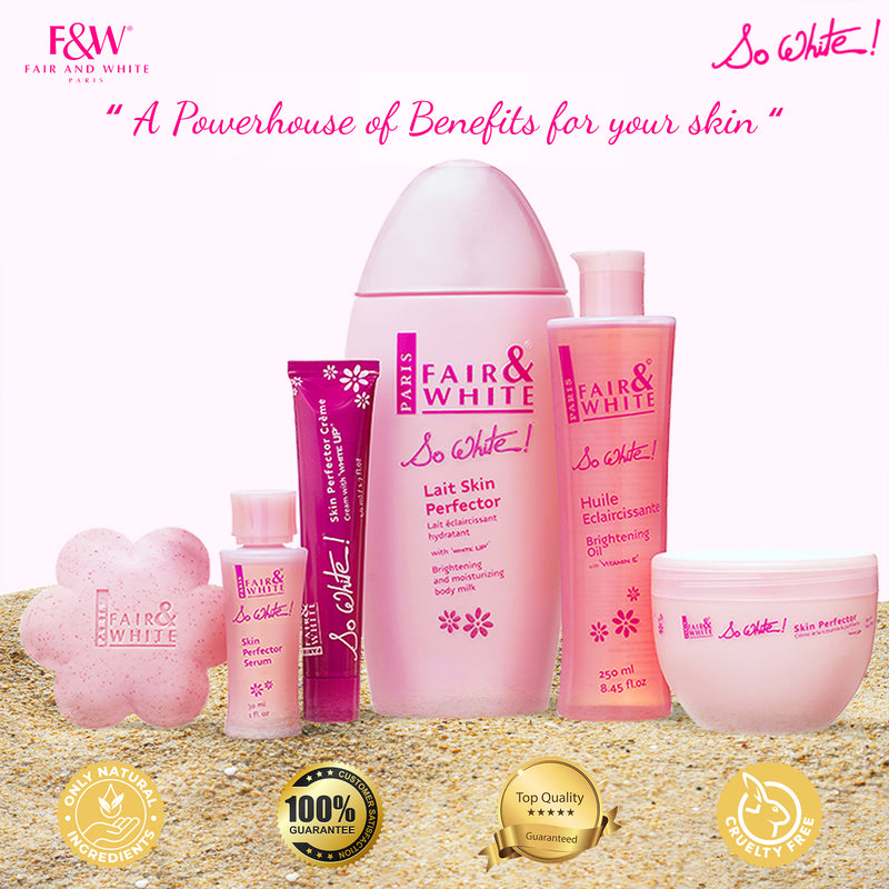 Juste et blanc, si blanc ! Lait Corporel Perfecteur de Peau 500 ml