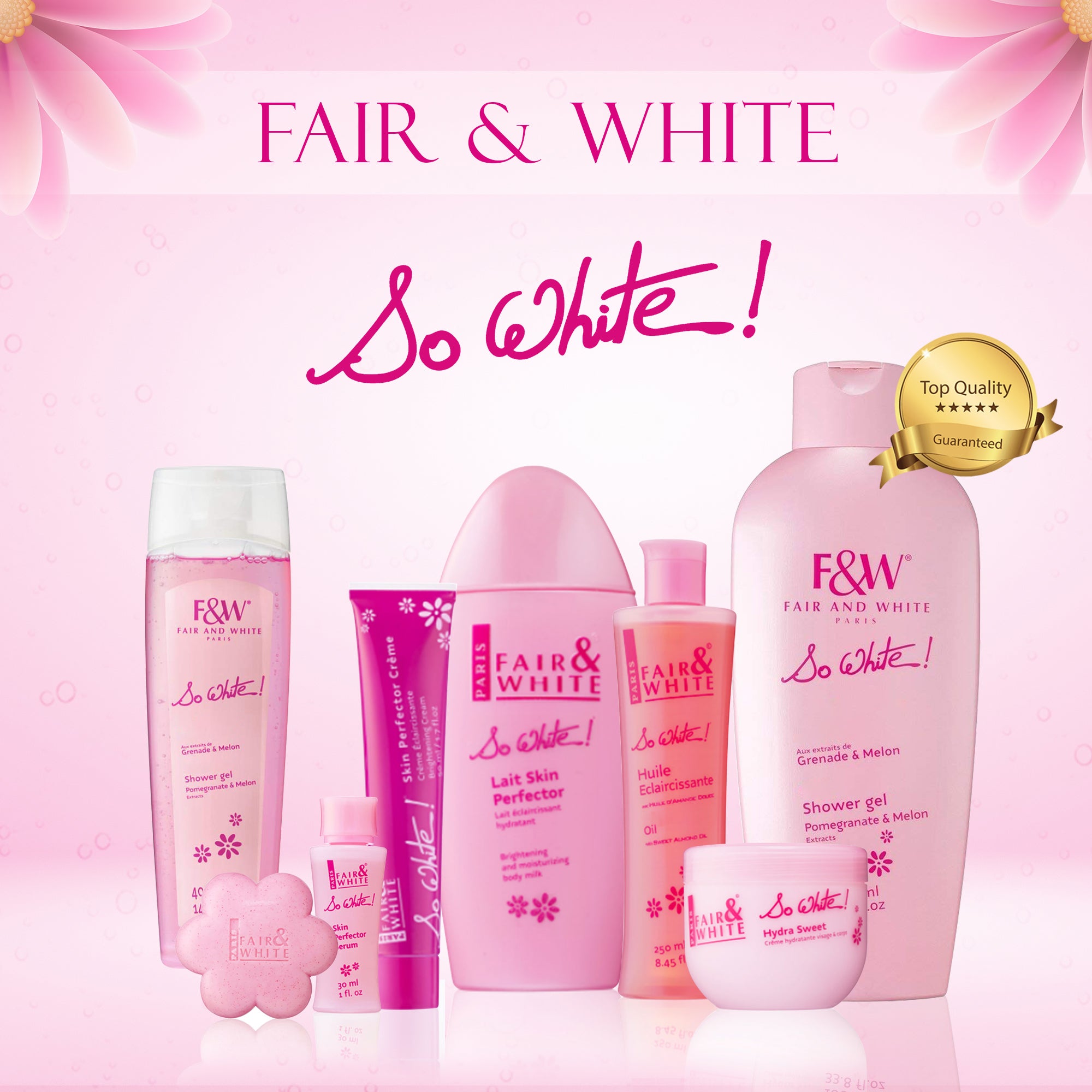 Fair and White So White! Shower Gel 1000ml