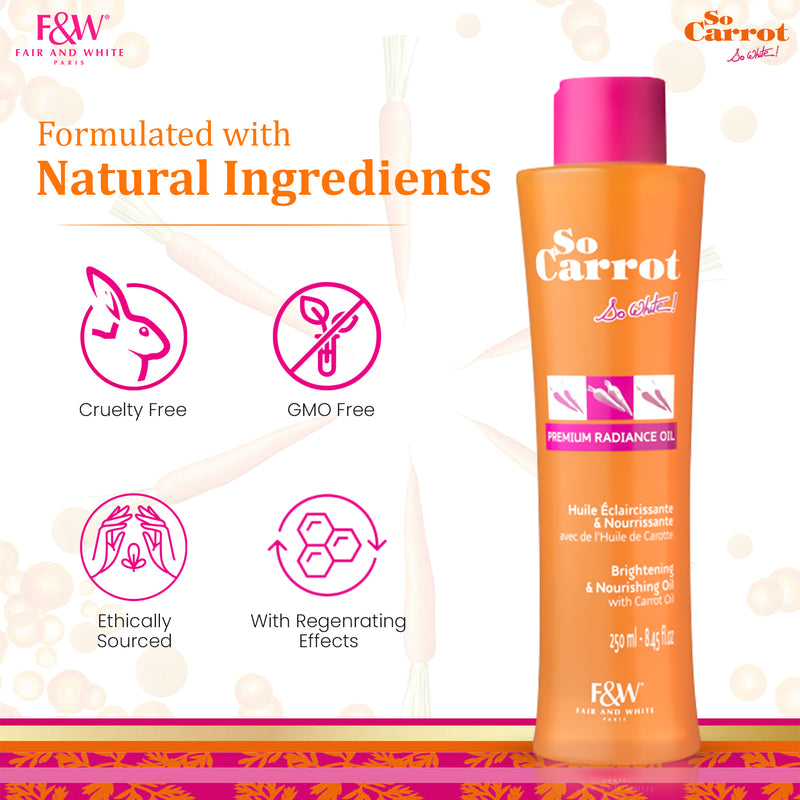So Carrot Brightening And Nourishing Oil 250ml