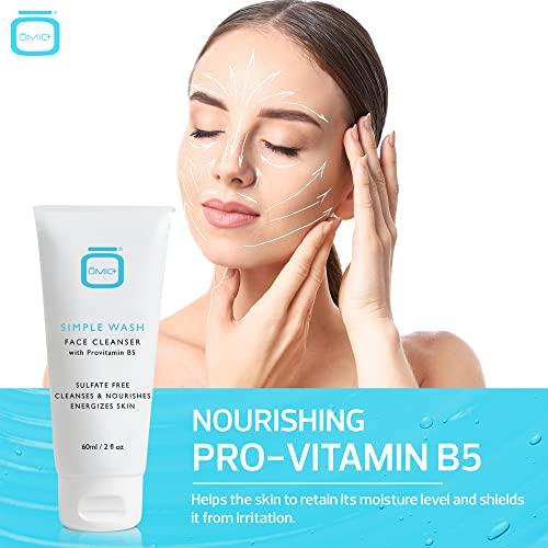 Omic+ Simple Wash Face Cleanser 60ml