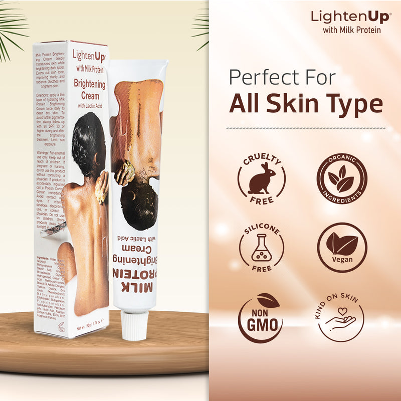 LightenUp Milk Protein Cream Tube 50g