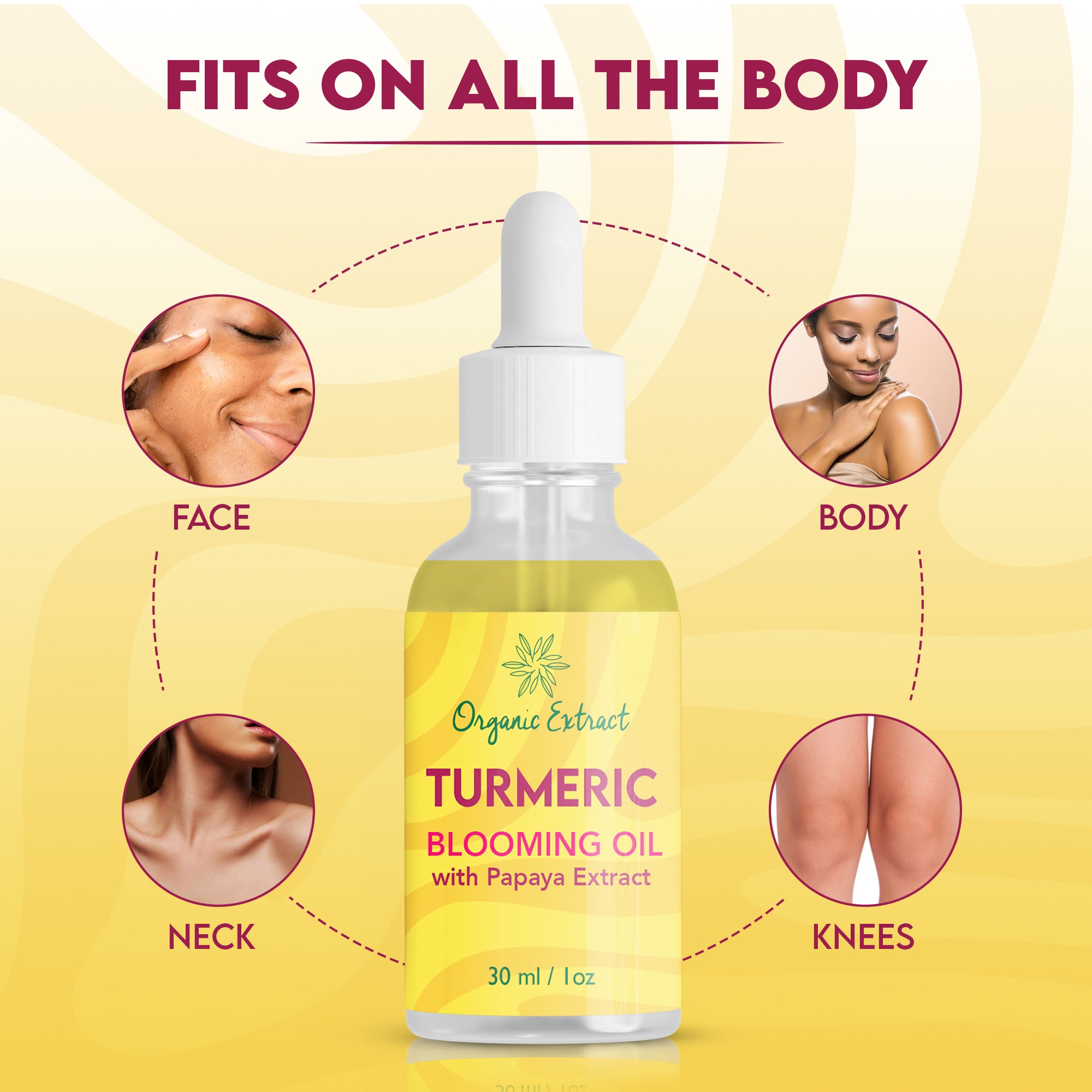 Organic Extract Turmeric Oil 30ml