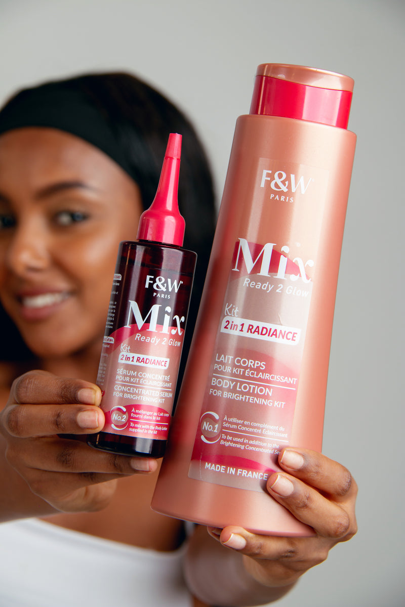 Mix Brightening Body Lotion And Serum Kit