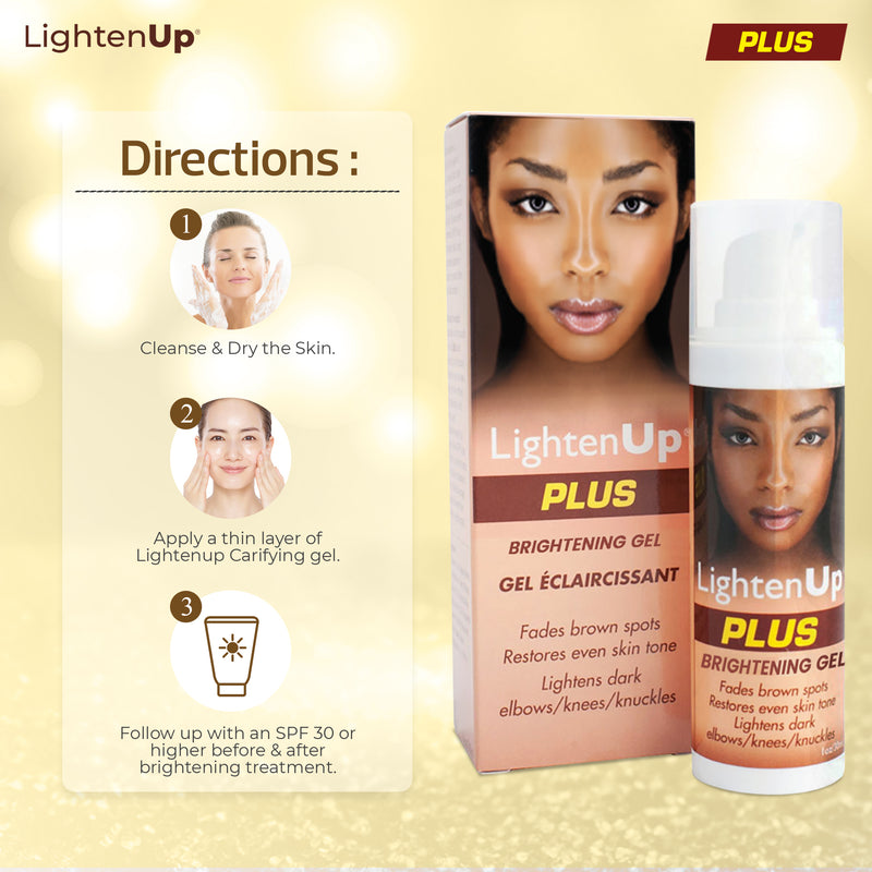 LightenUp Plus Brightening Gel Pump With Alpha Arbutin 30ml / 1 fl oz