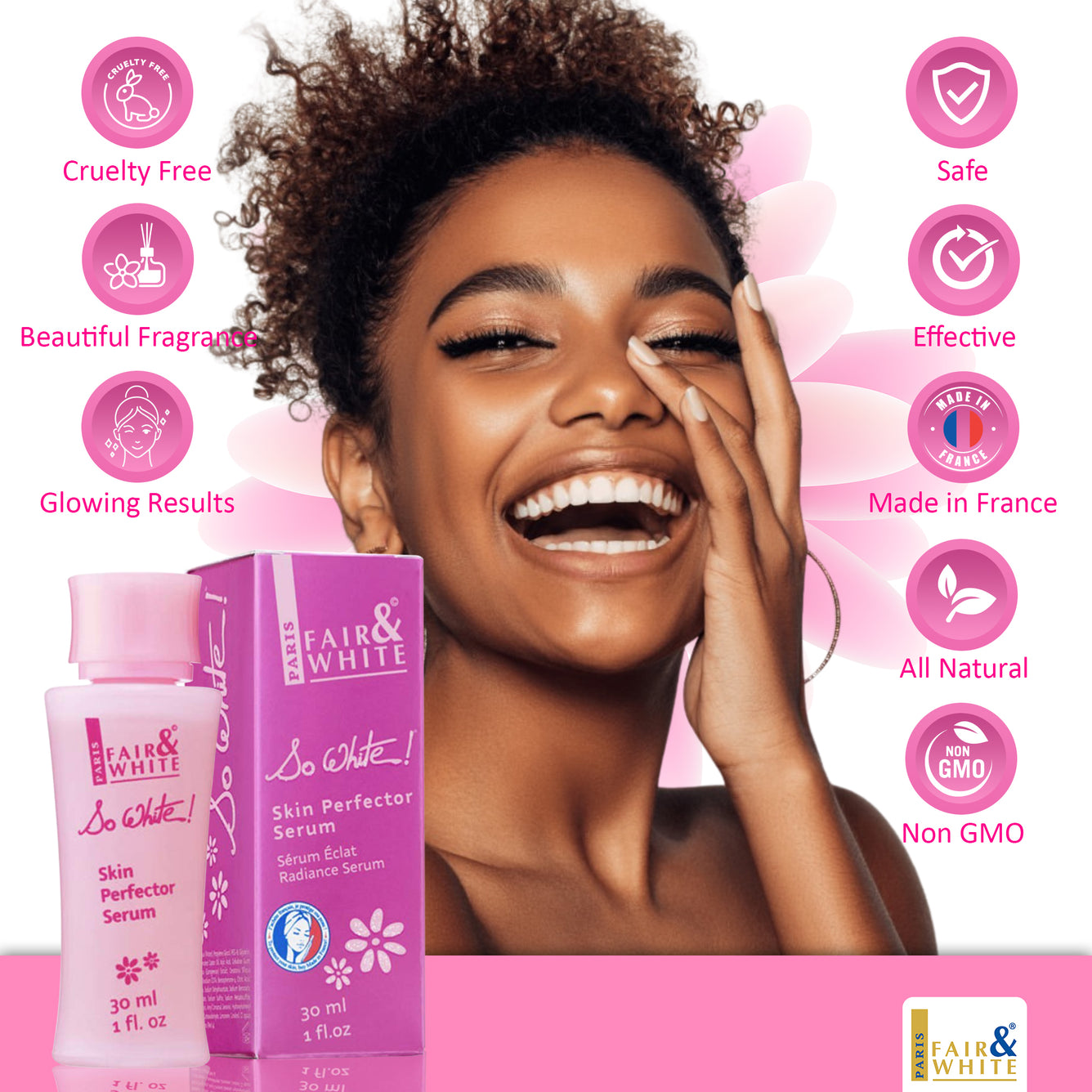 Juste et blanc, si blanc ! Sérum Perfecteur de Peau 30 ml 