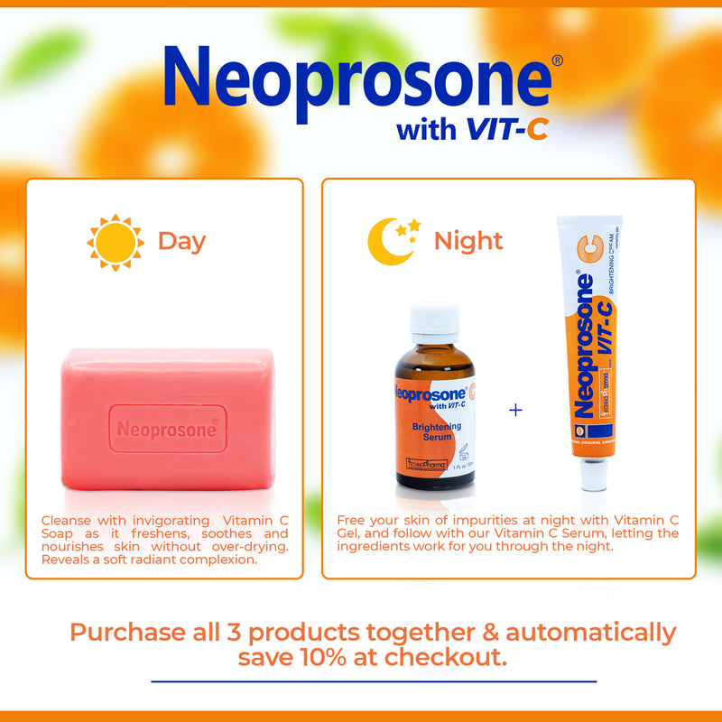 Neoprosone Beauty Soap Bar With Vitamin C 200g / 7.1 fl oz