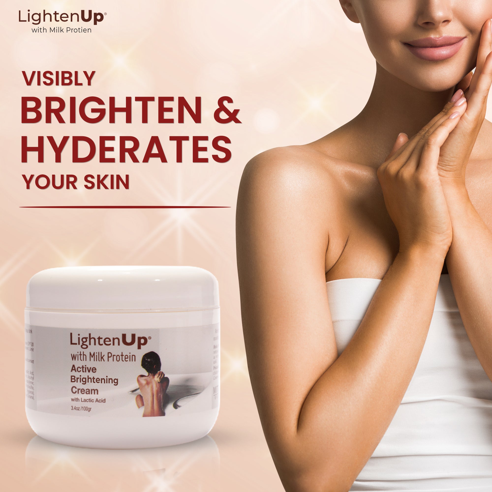 LightenUp Milk Active Lightening Cream 100 ML