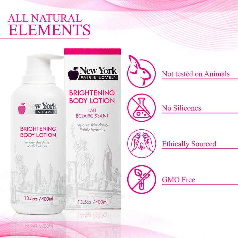 New York Fair & Lovely Brightening Body Lotion 400ml / 13.5 fl oz