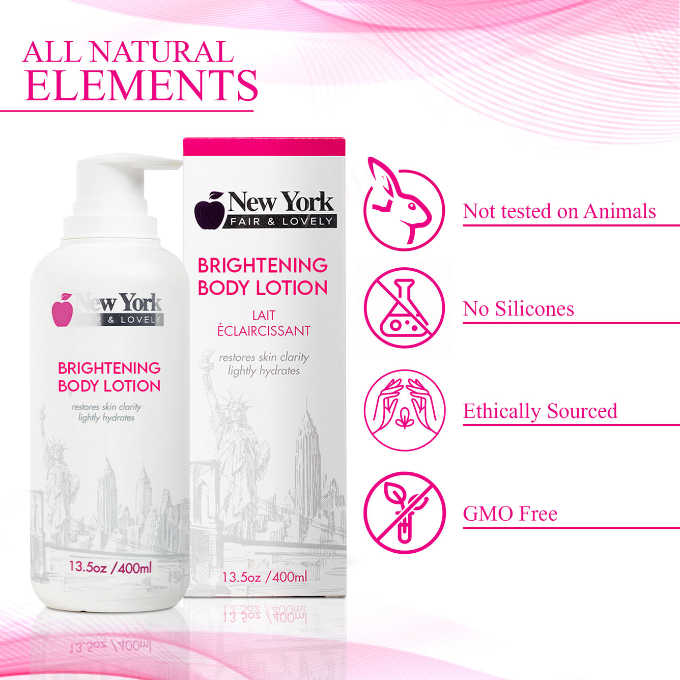 New York Fair & Lovely Body Brightening Lotion 400 ML