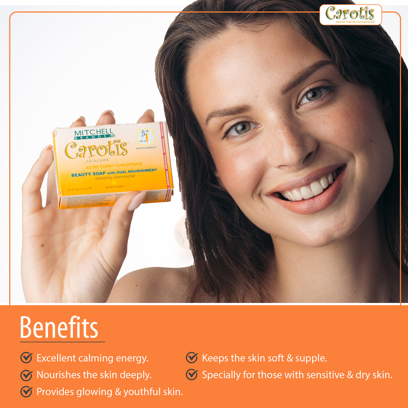 Carotis Savon de Beauté 80g