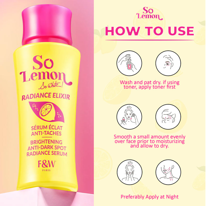 So Lemon Brightening Anti Dark Spot Serum 30ml