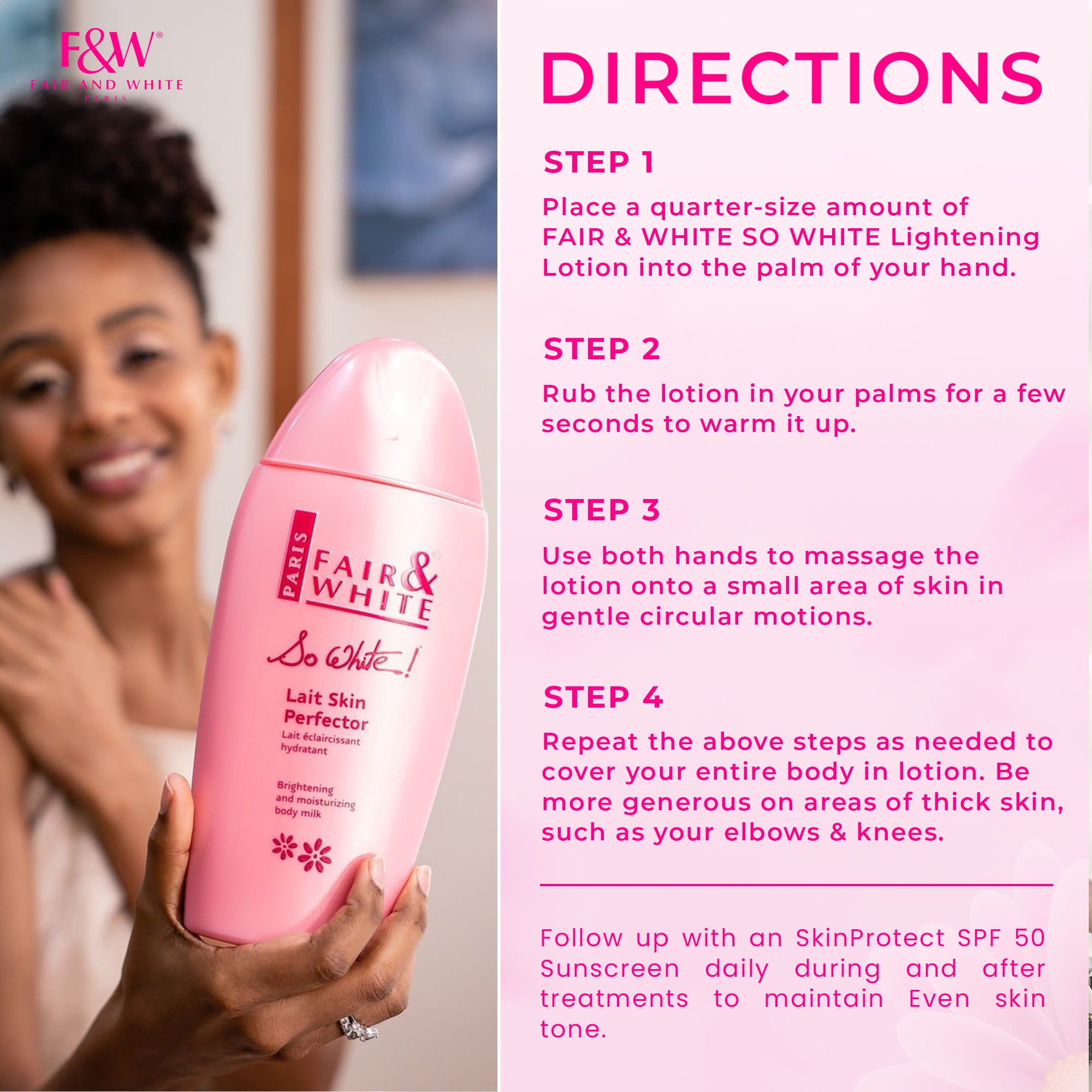 Fair and White So White! Skin Perfector Body Lotion 500 ml