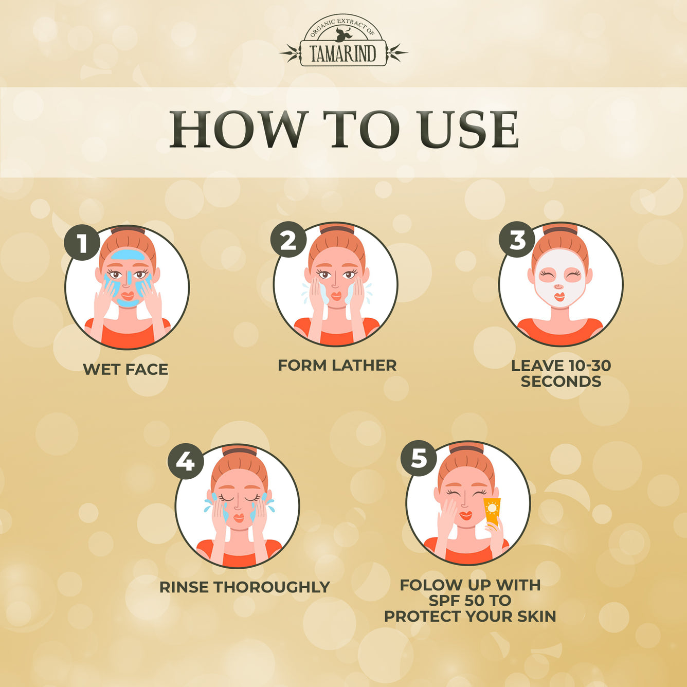 Organic Extract of Tamarind Soap 80g