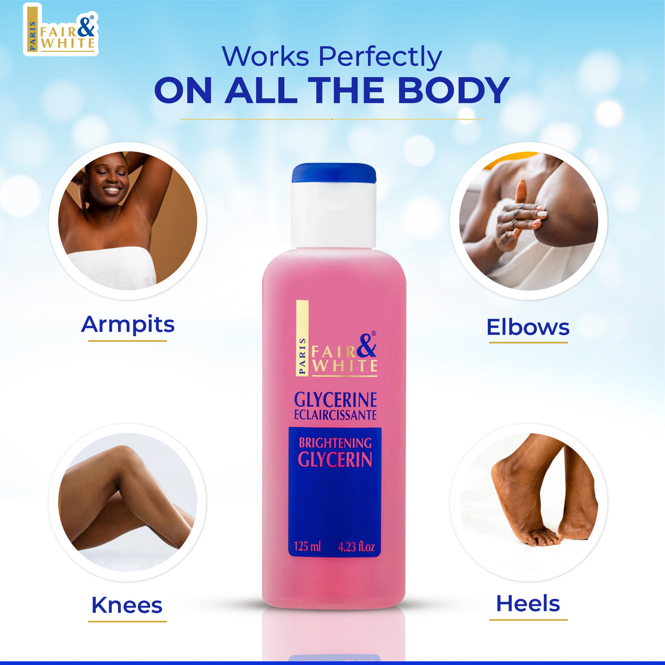 Fair and White Original Brightening Glycerin Lotion 125ml