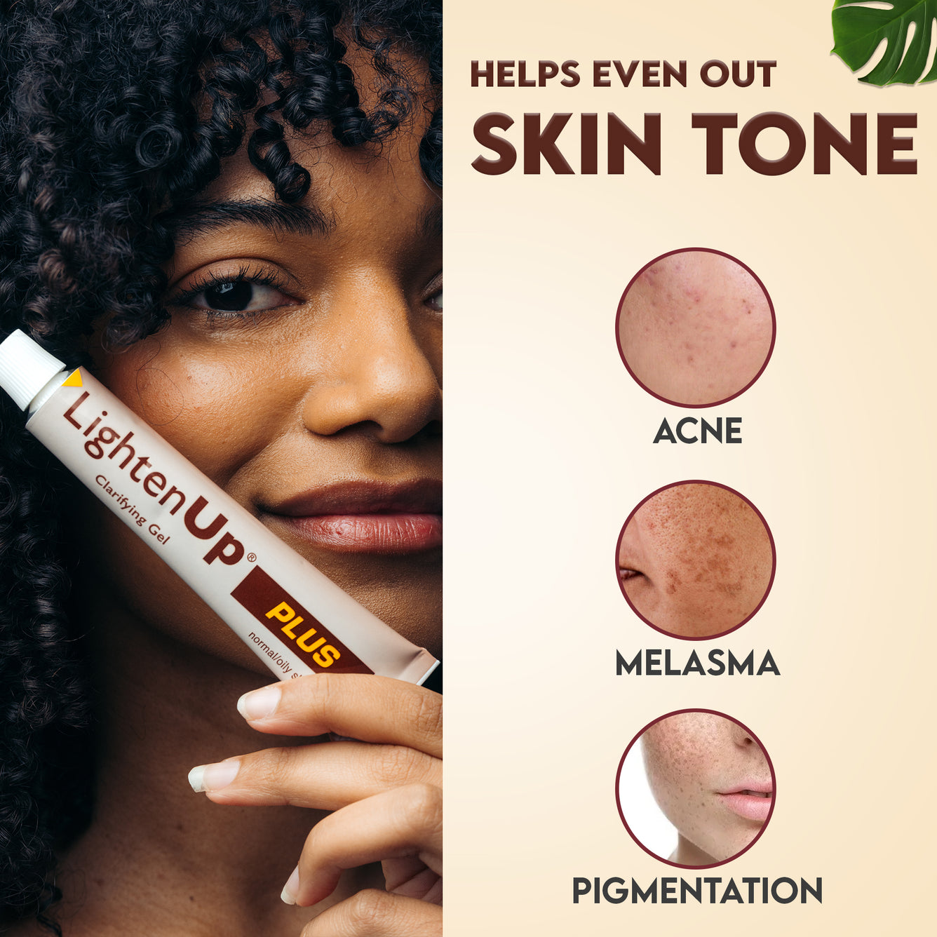 LightenUp Plus Clarifying Gel Tube With Alpha Arbutin 30g / 1 oz