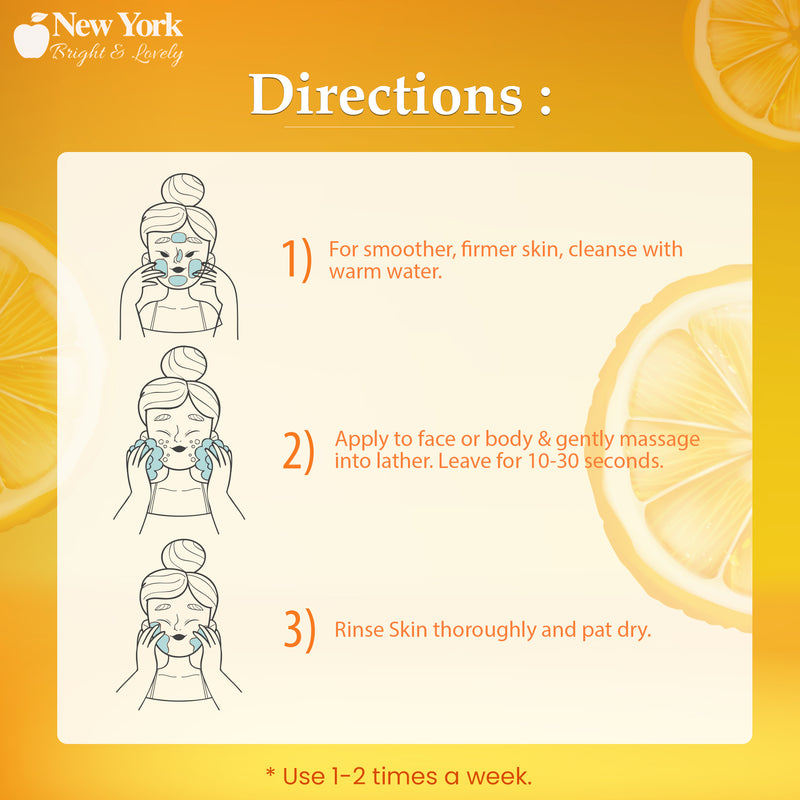 New York Bright & Lovely Exf. Soap w/Vit C 200g