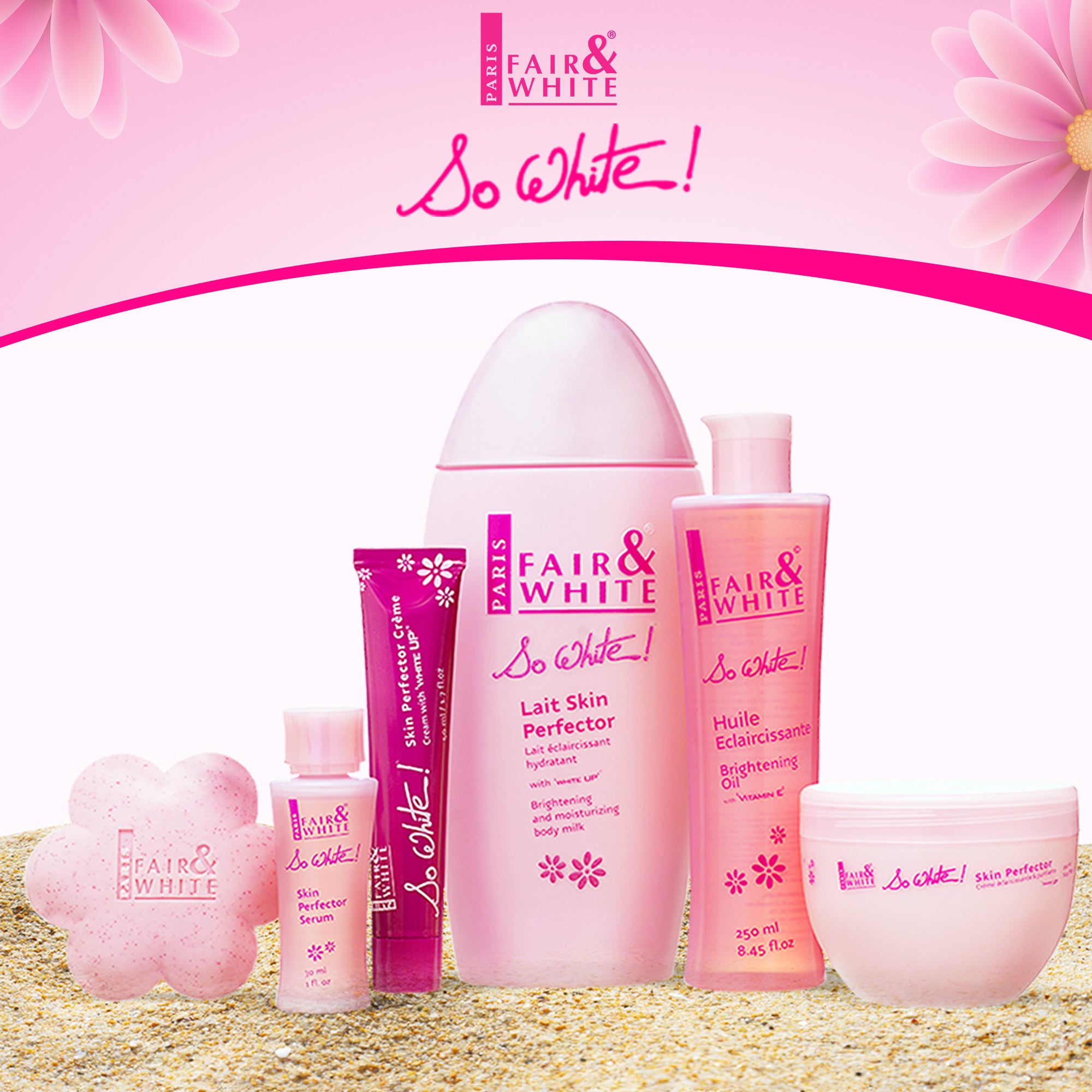 Fair And White So White Exfoliating Soap Bar 200g / 7 fl oz