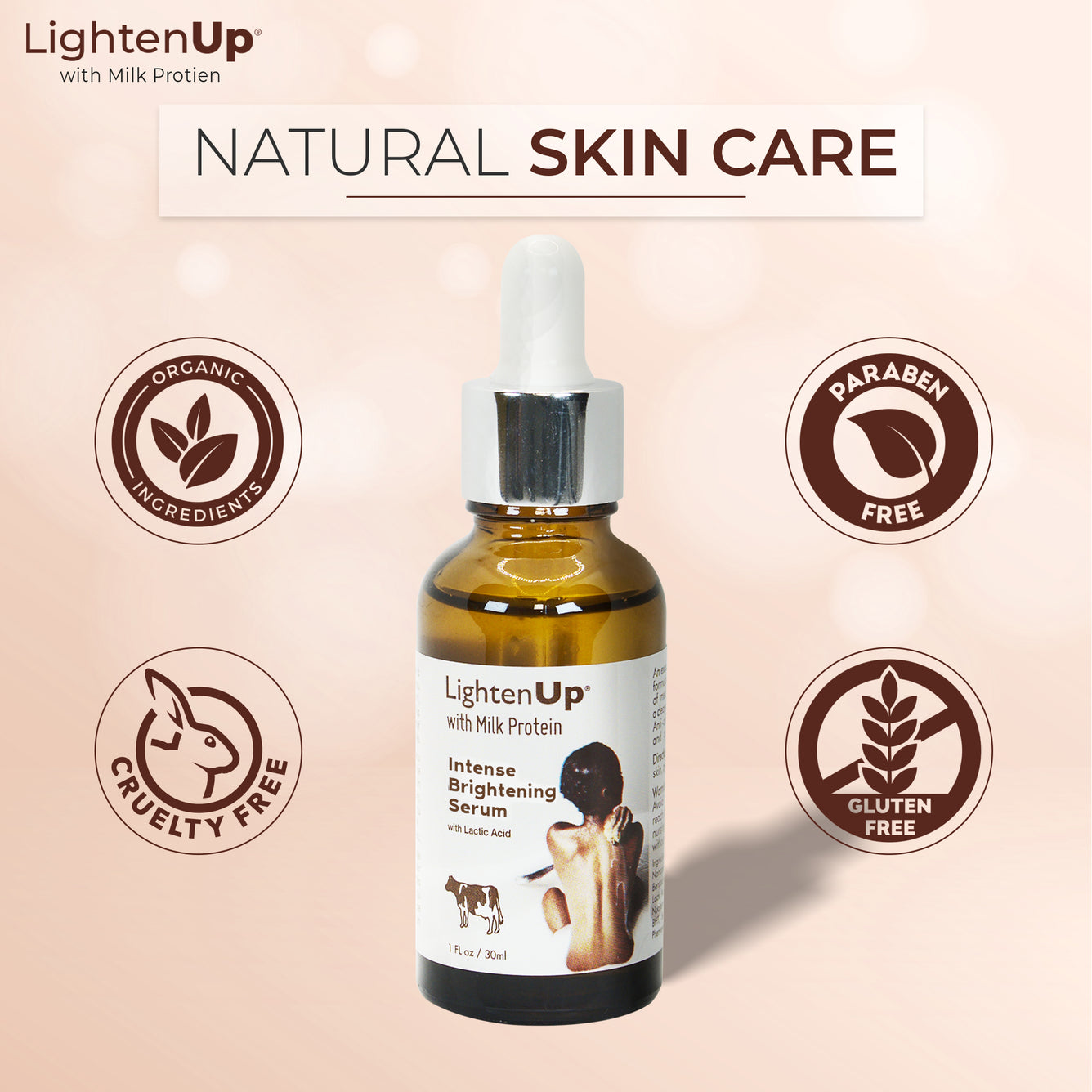 Sérum éclaircissant au lait LightenUp 30 ml 