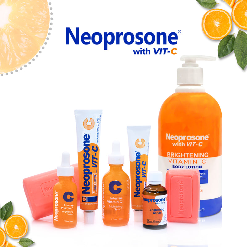 Neoprosone Brightening Moisturizer Body Lotion With Vitamin C 500ml / 16.9 fl oz