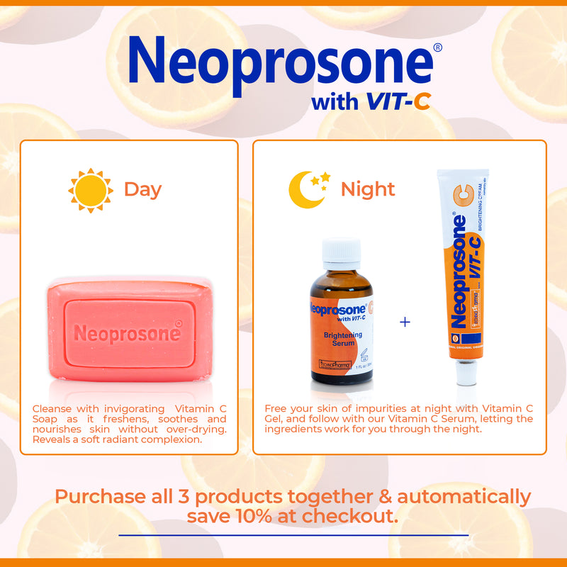 Savon Nettoyant Neoprosone à la Vitamine "C" 80g 