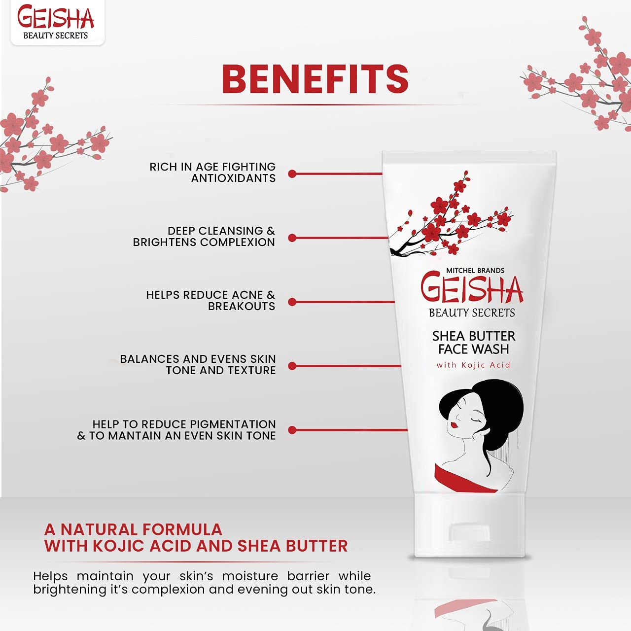 Nettoyant visage US Geisha 60 ml