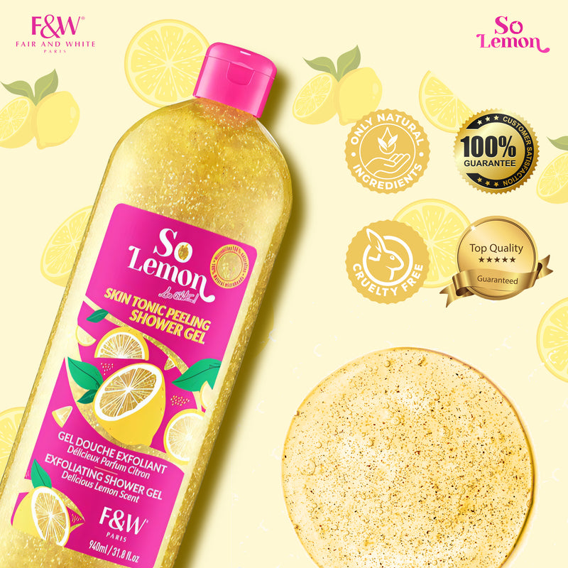 So Lemon Exfoliating Shower Gel 940ml