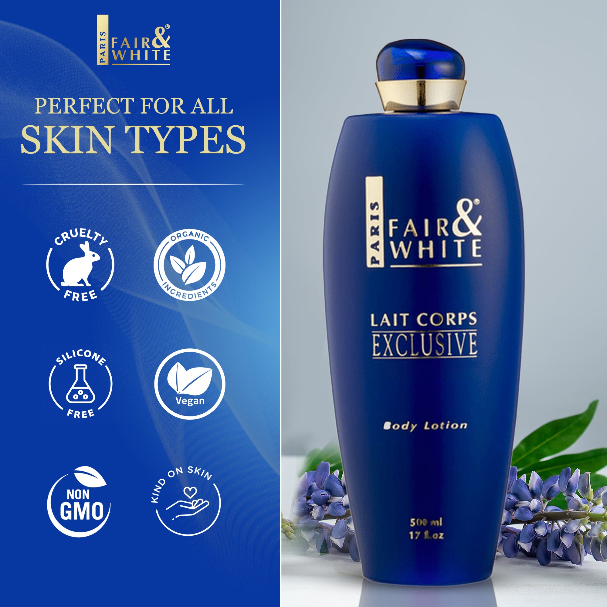 Fair and White Exclusive Whitenize Body Lotion 500ml