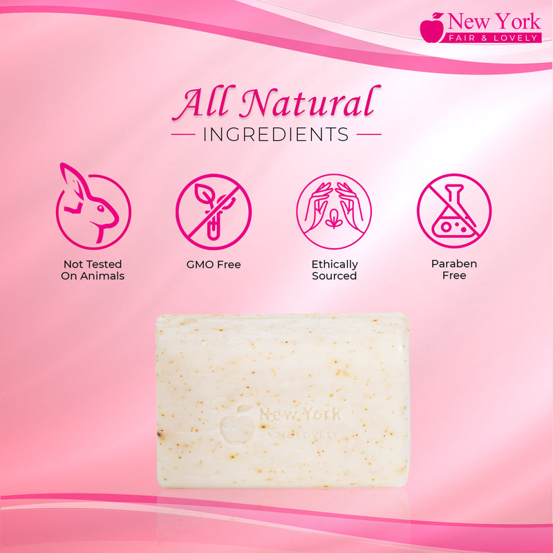 Savon exfoliant New York Fair &amp; Lovely 200gr 