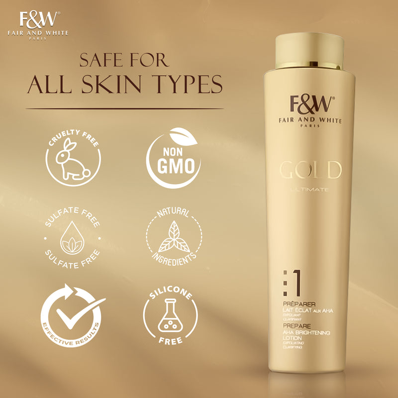 Gold :1 AHA Brightening Lotion 350ml