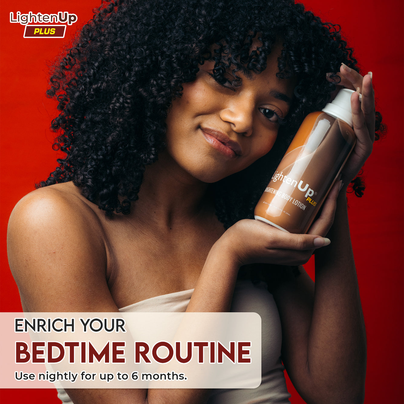 LightenUp PLUS Lait Éclaircissant Pour Le Corps 400 ML