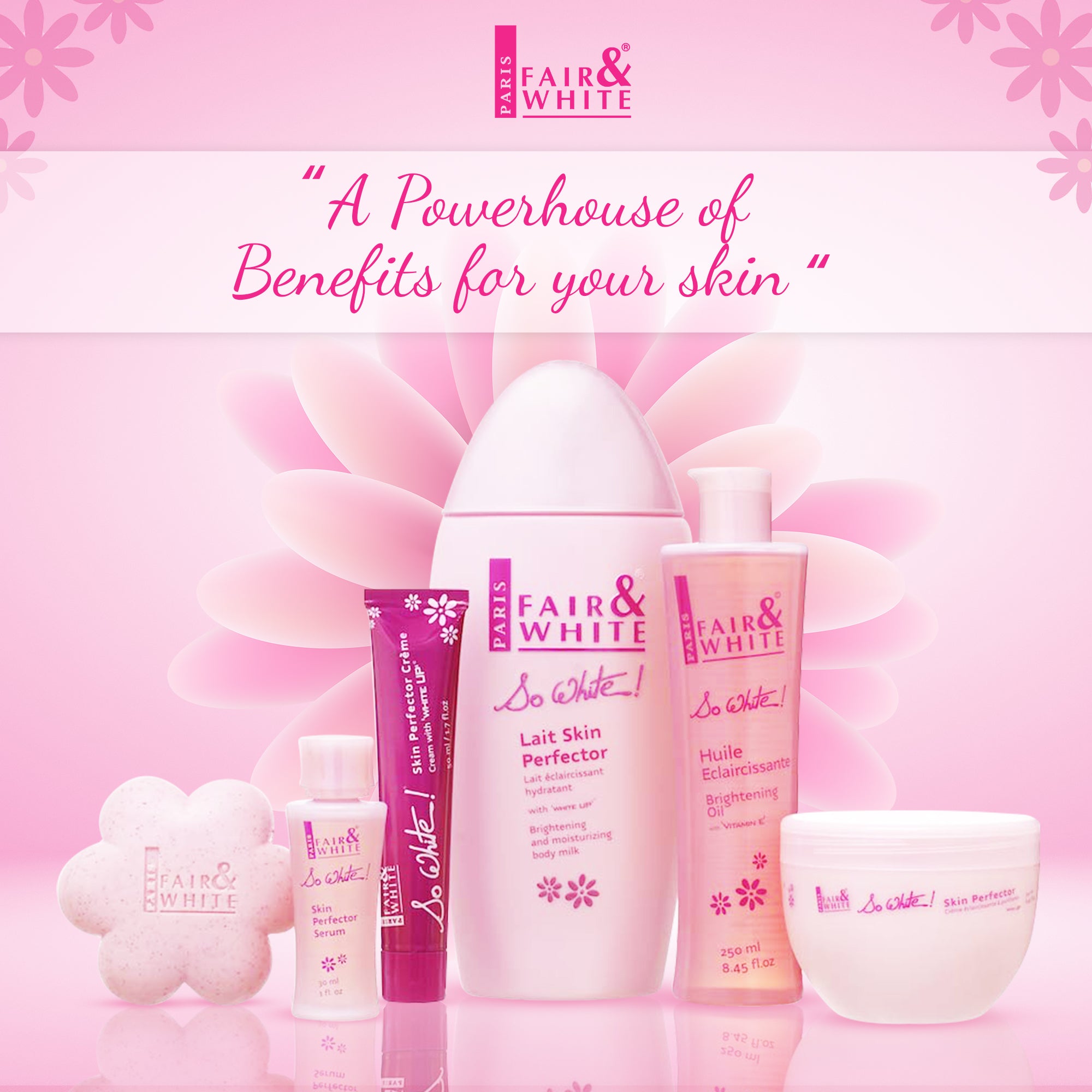 Fair And White So White Skin Perfector Brightening Cream 50ml / 1.7 fl oz