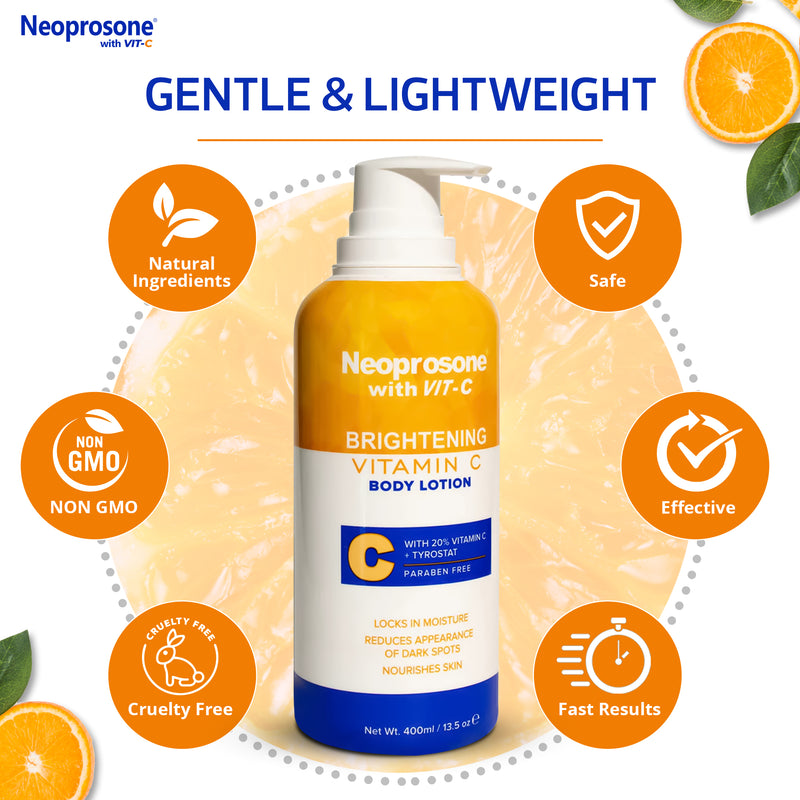 Neoprosone Lotion Éclaircissante Vit C 400 ml 