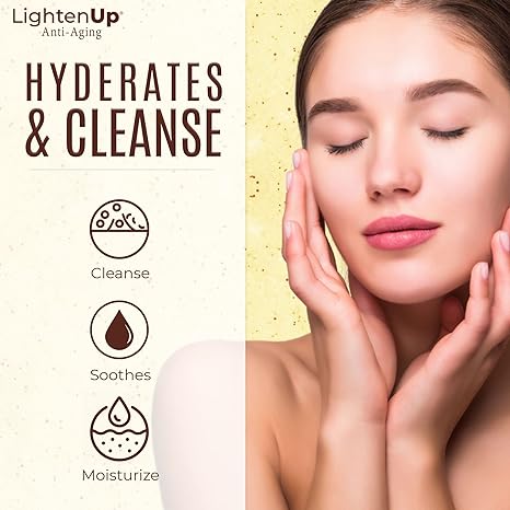 LightenUp Anti-Aging Jasmine Exfoliating Shea Butter Body Scrub 1000ml