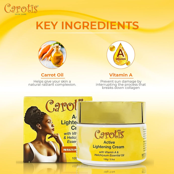 Carotis 7 DAYS 100ml Active Lightening cream with Vit - A