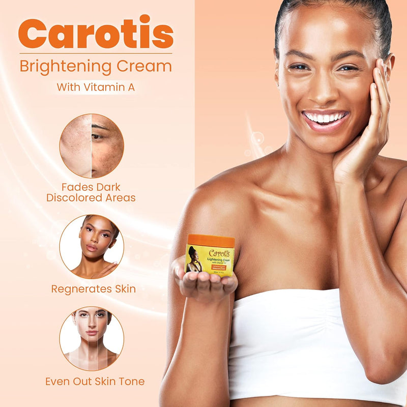 Carotis 7 Days Brightening Cream with vitamin A 300ML