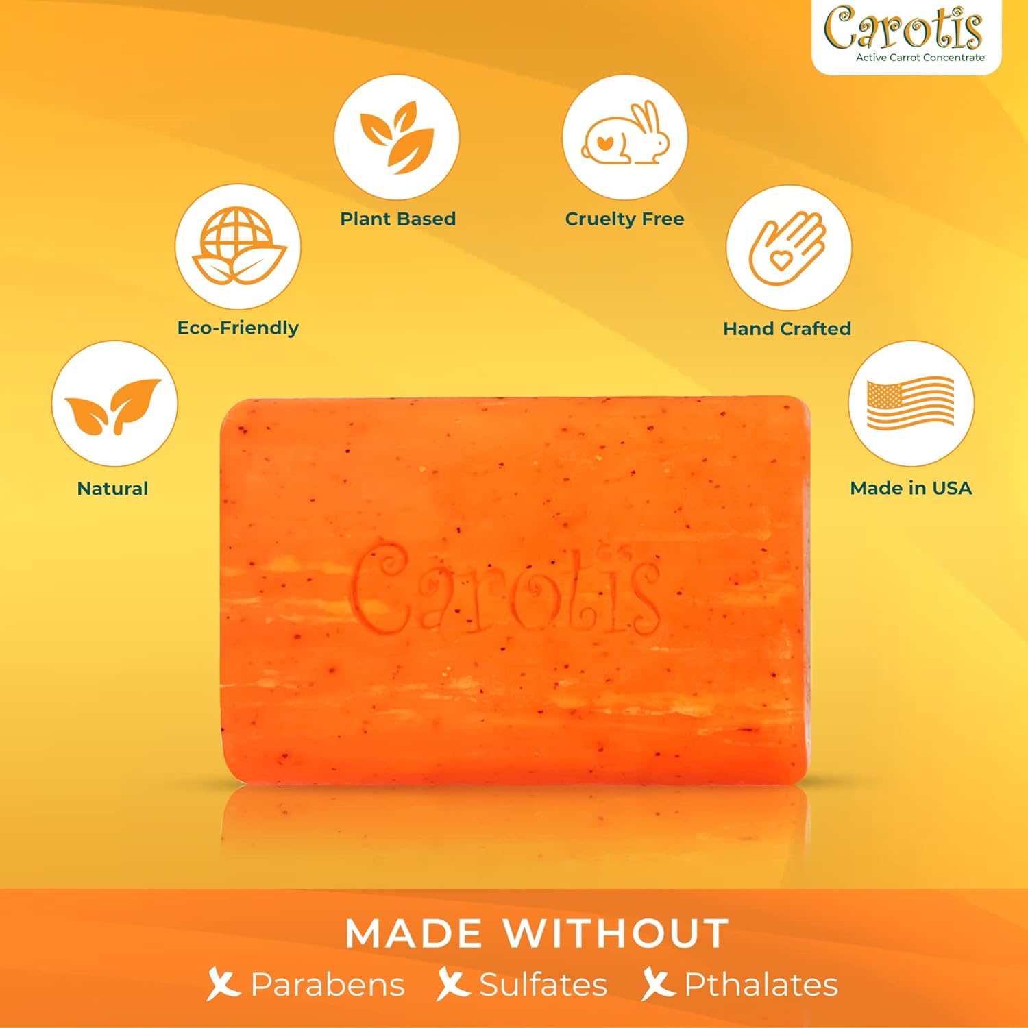Carotis 7 days Exfoliating Soap 200g