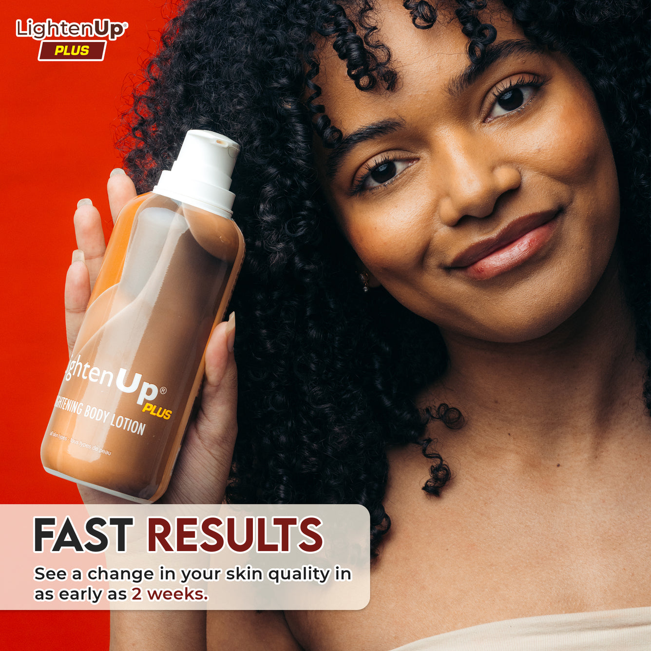 LightenUp PLUS Lait Éclaircissant Pour Le Corps 400 ML