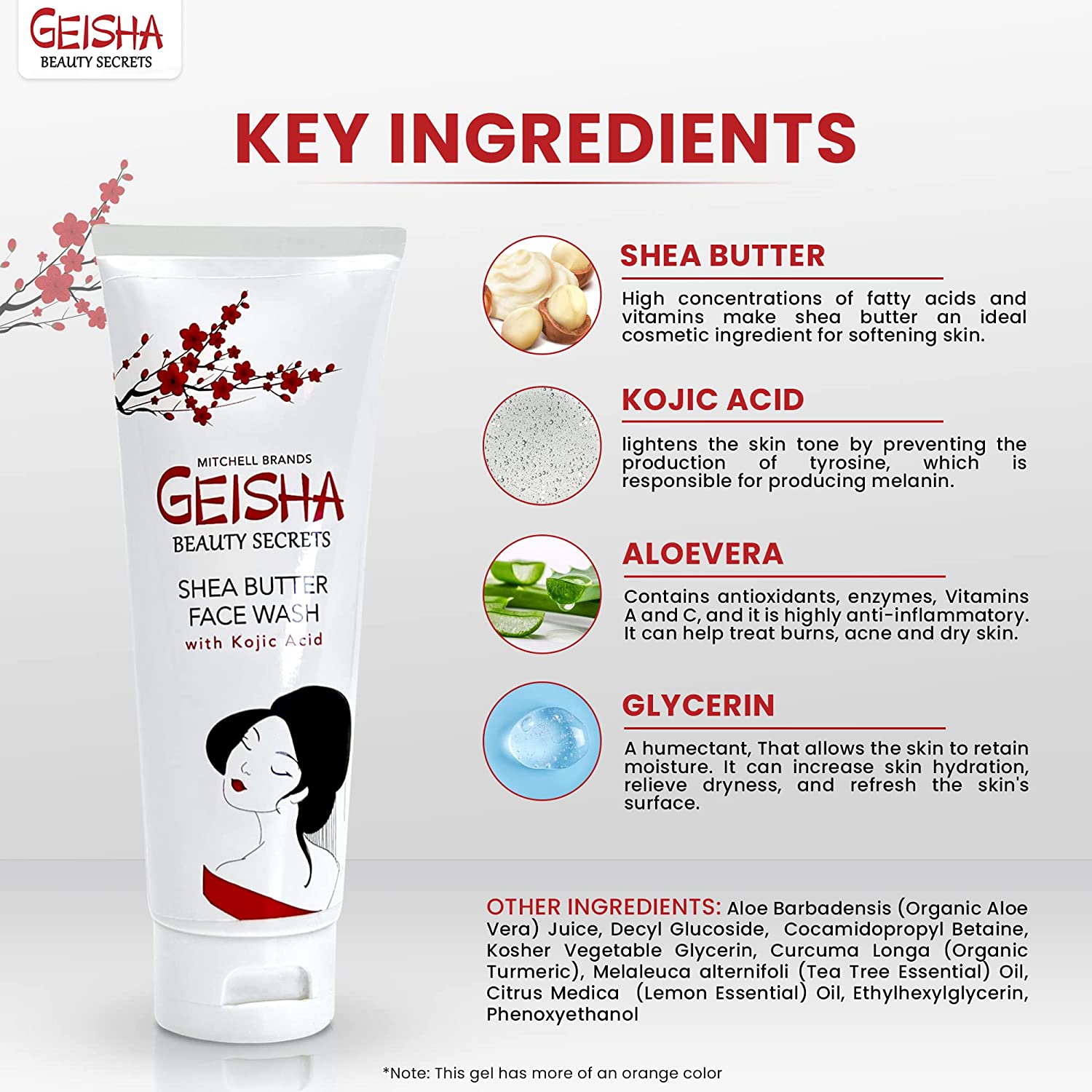 Nettoyant visage US Geisha 118 ml