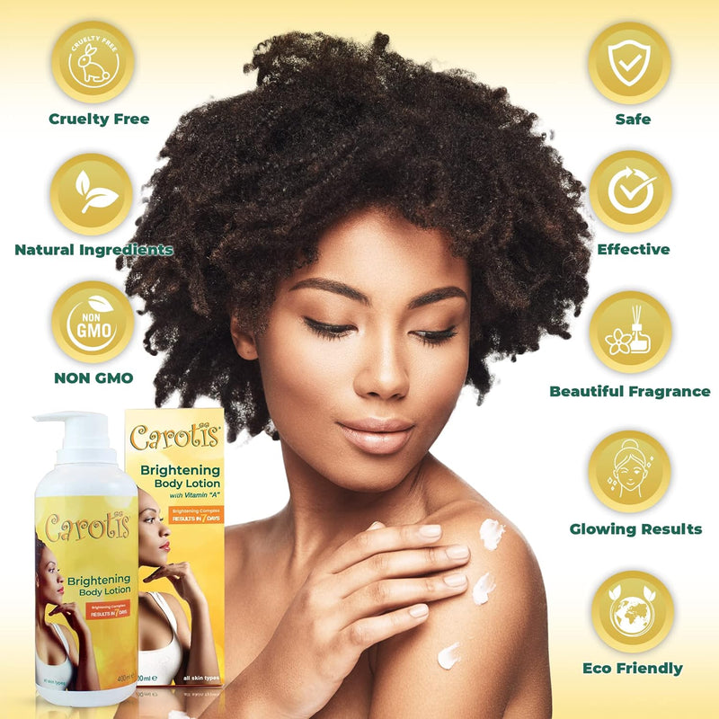 Carotis Brightening Body Lotion With Vitamin A 400ml / 14.10 fl oz