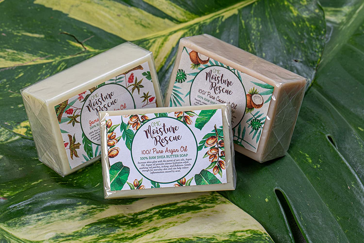 Moisture Rescue Shea Butter Soap with Jamaica Castor Oil 125g