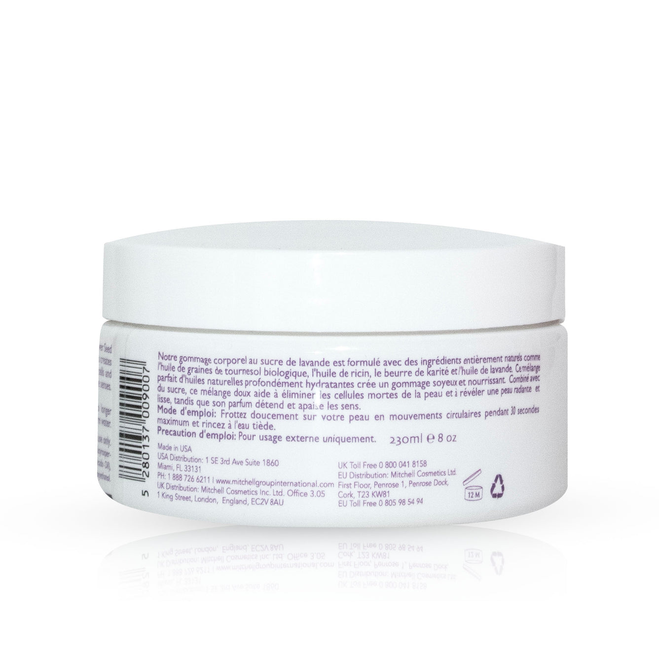 Organic Extract Lavender Body Scrub 230ml