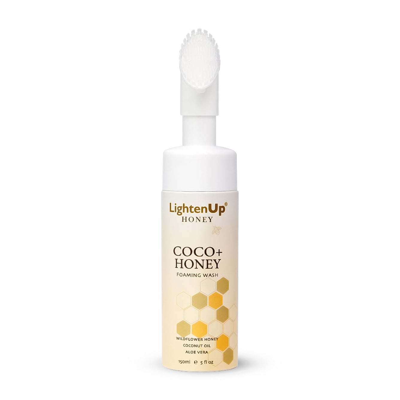 LightenUp Nettoyant moussant au miel 150 ml