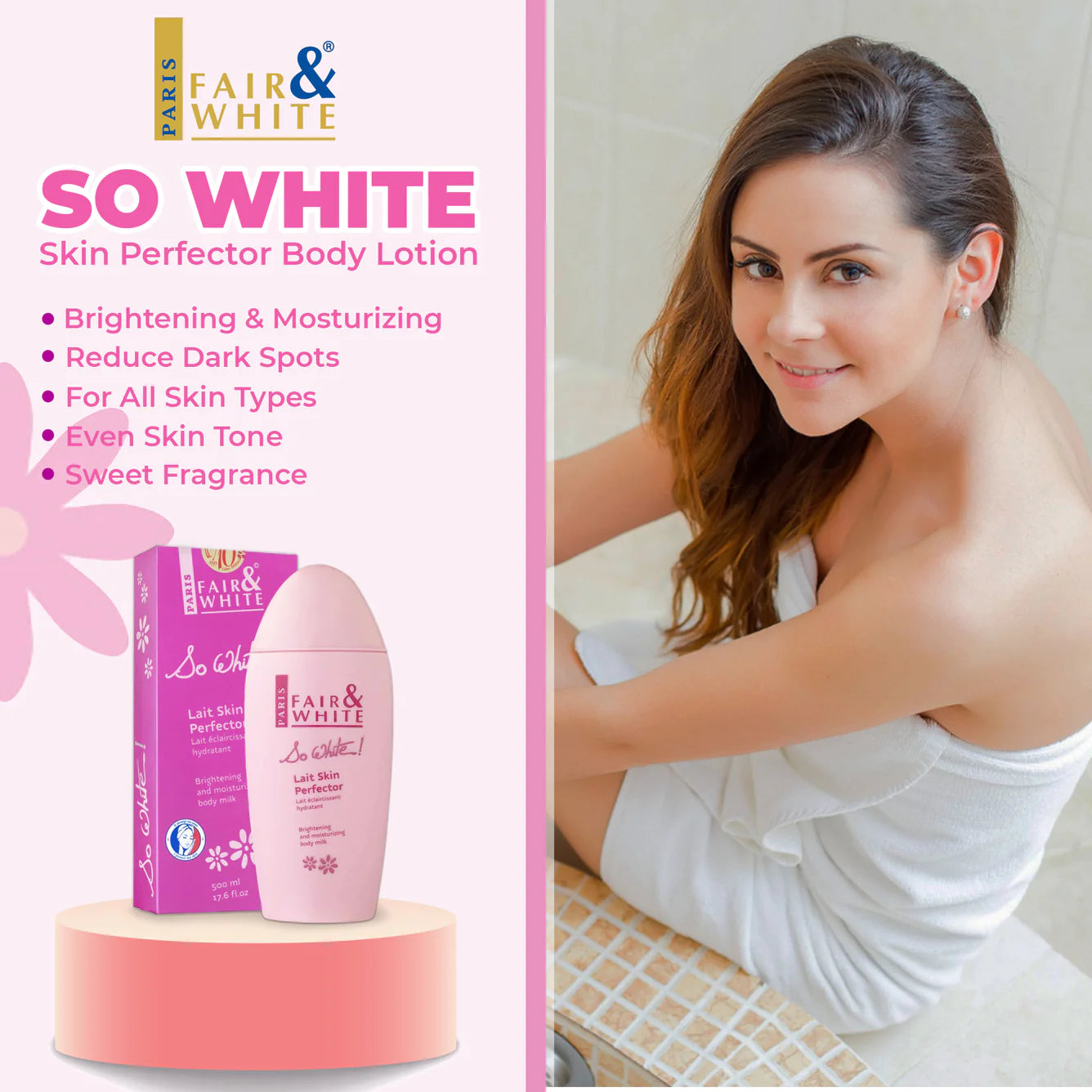 Fair and White So White! Skin Perfector Body Lotion 500 ml