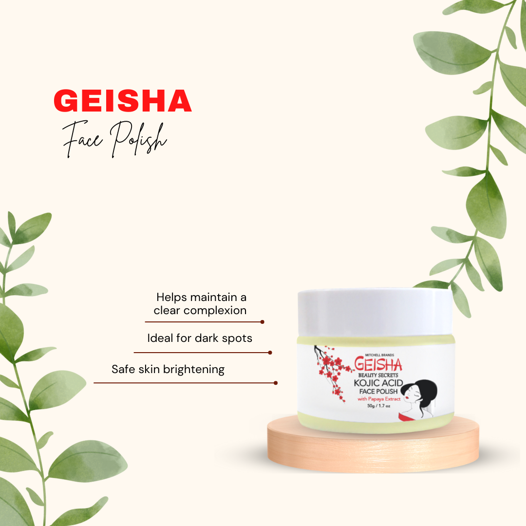 US Geisha Kojic Acide Vernis Visage Pot 50g 